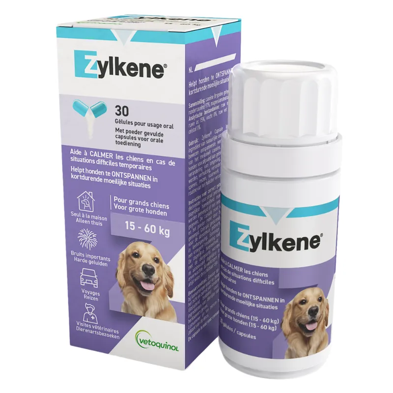 Zylkene 75mg Large dog Anti stress 15 tot 60kg Laatste Kans