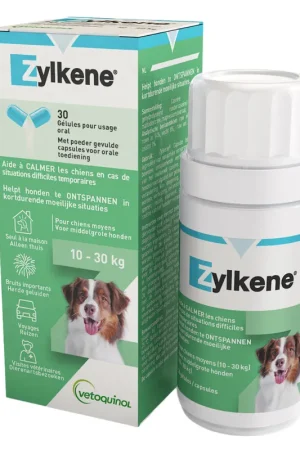Zylkene 75mg medium dog Anti stress 10-30kg Weekendaanbieding
